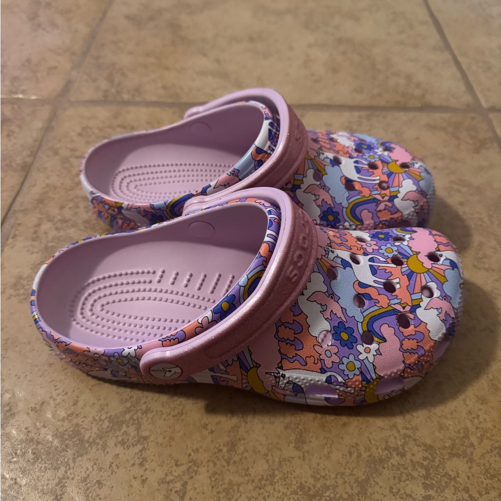 Crocs Classic Fairytale Creature Clog - Little Kid / Big Kid - Ballerina Pink